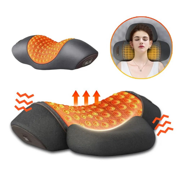Travesseiro Massageador Cervical com Calor e Vibração - NeckZen