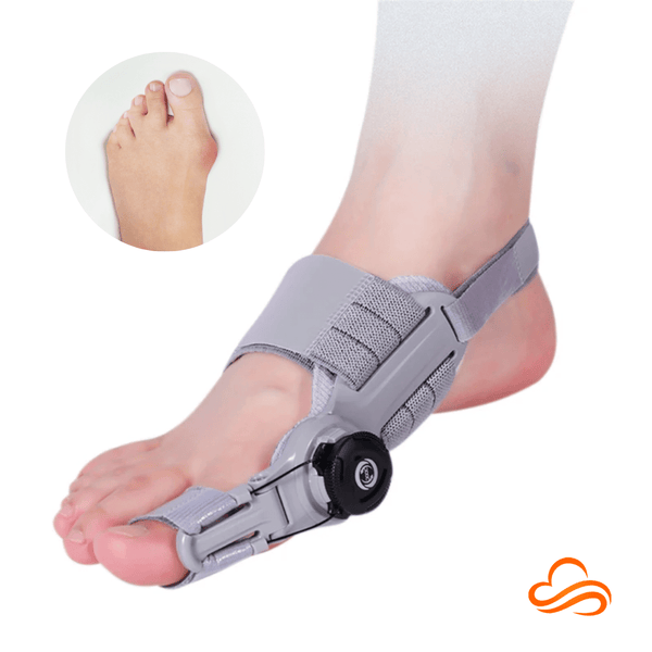 Corretor e Separador de Dedos FlexToe – Suporte Ajustável e Conforto para os Pés